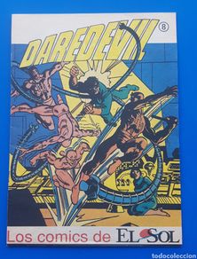 Fumetti: DAREDEVIL 8 (LOS COMICS DE ”EL SOL” FORUM MARVEL) + GASTÓN,TOPOLINO,CAB,LA PANDILLA CU-CUX-PLAF